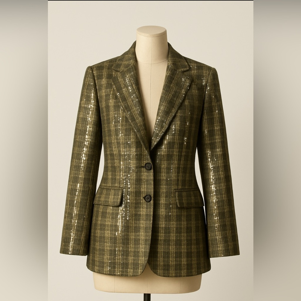 Sans Souci Sequin Boyfriend Blazer